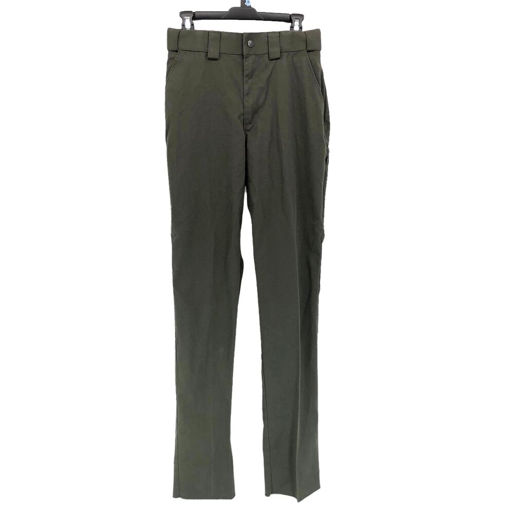 5.11 Tactical Twill PDU Class A Pants 30 x 38 Unhemmed Tactical Series Green